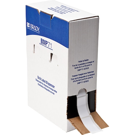 Pre-Cut Label Stock Roll, White, Gloss MPN:BM-20-423
