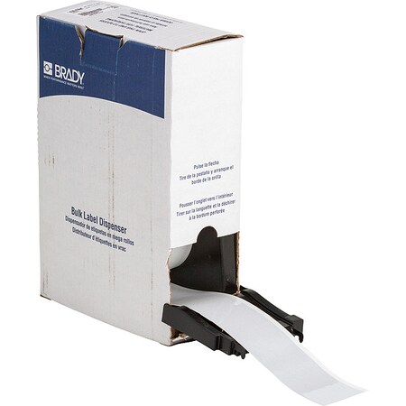 ContinuousLabelStock, White, Gloss, 2inW MPN:BM7C-2000-584-WT