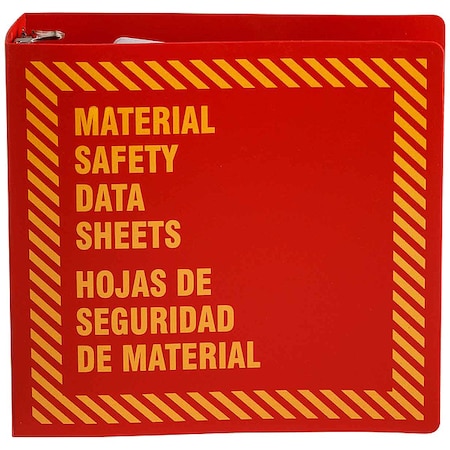 Binder, Material Safety Data Sheets/Hojas de Seguridad de Material, Polyethylene, 11 5/8 in W MPN:BR758R