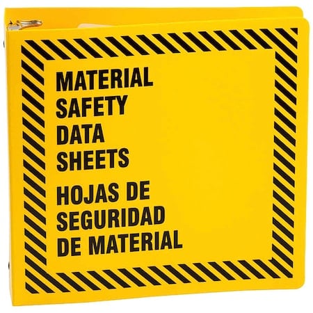 Binder, Material Safety Data Sheets/Hojas de Seguridad de Material, 11 5/8 in W, 11 5/8 in H MPN:BR758Y