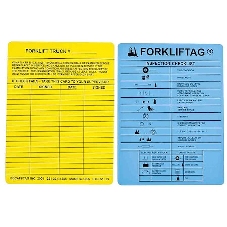 Tag, 7 5/8 in W, 5 3/4 in H, 100 PK MPN:FLT-ETSI51