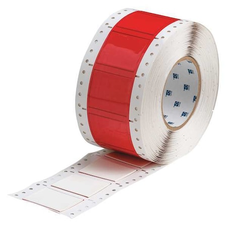 Sleeve Label, White, Polyolefin, 1 in W MPN:HX-1000-2-WT
