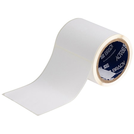 Pre-Cut Label Stock Roll, White, Matte MPN:J40-25-2475
