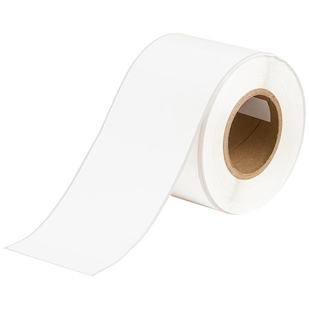 ContinuousLabelStock, White, Matte, 4inW MPN:J40C-4000-2475