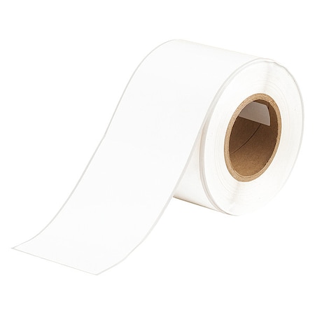ContinuousLabelStock, White, Matte, 4inW MPN:J50C-4000-2585