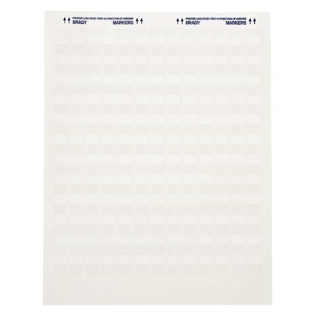 Label, White/Transluscent, Labels/Roll: 45 MPN:JET-30-117-2
