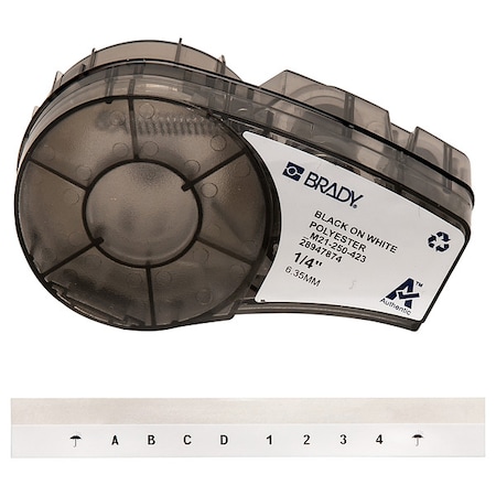 Harsh Environment Multi-Purpose Polyester for Brady M210 and M211, 1/4inW MPN:M21-250-423