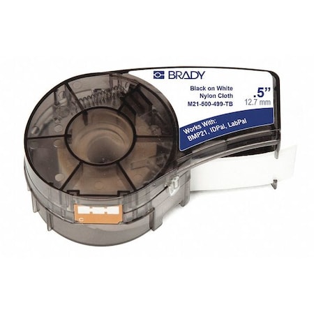 Aggressive Adhesive Multi-Purpose Nylon Terminal Block Labels for Brady M210 and M211, 0.5in MPN:M21-500-499-TB