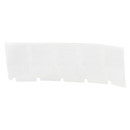 Wraparound Label, White, Vinyl, 1 in W MPN:M4-47-427