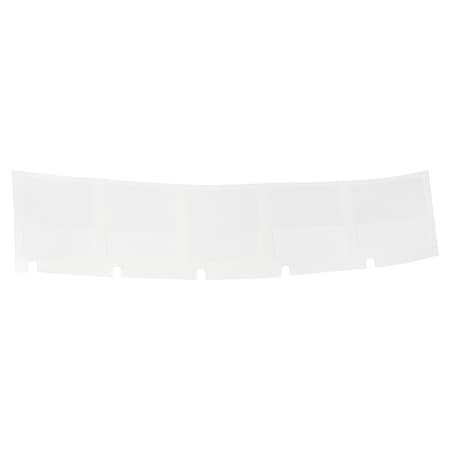 Wraparound Label, White, Vinyl, 3/4 in W MPN:M4-48-427
