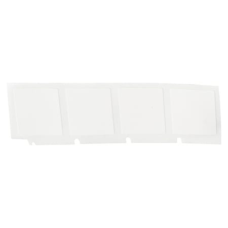 Wraparound Label, White, Vinyl, 1 in W MPN:M4-48-498