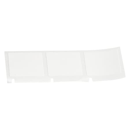 Wraparound Label, White, Vinyl, 1 in W MPN:M4-49-498