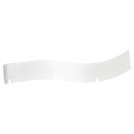 Wraparound Label, White, Vinyl, 1/2 in W MPN:M4-89-427