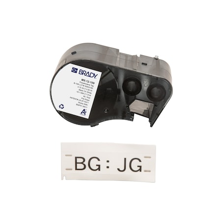 Tag Label, White, Polyethylene, 3 in W MPN:M5-12-109