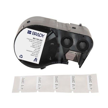 Label/RibbonCartridge, White, 1-1/4inW MPN:M5-155-492