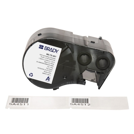 Label/RibbonCartridge, White, 2-5/8inW MPN:M5-75-461