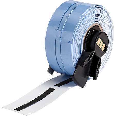 Sleeve Label, Black, Polyolefin, 2 in W MPN:M6-094-2-342-BK-R