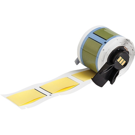 Sleeve Label, Yellow, Polyolefin, 1 in W MPN:M6-1000-1-342-YL