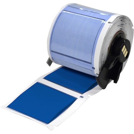SleeveLabel, Blue, Polyolefin, 1-3/4inW MPN:M6-1000-175-342-BL