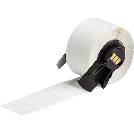 Wraparound Label, White, Vinyl, 1 in W MPN:M6-15-498