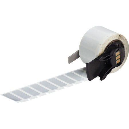 Pre-Cut Label Stock Roll, Silver, Gloss MPN:M6-16-435