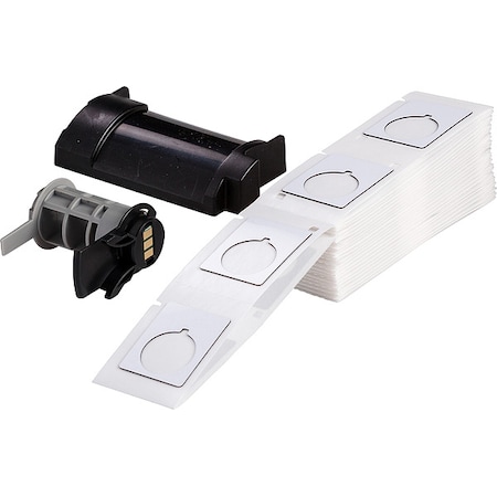 Pre-Cut Label Stock Roll, White, Gloss MPN:M6-167-593