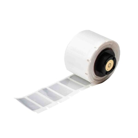 Pre-Cut Label Stock Roll, Silver, Gloss MPN:M6-17-362