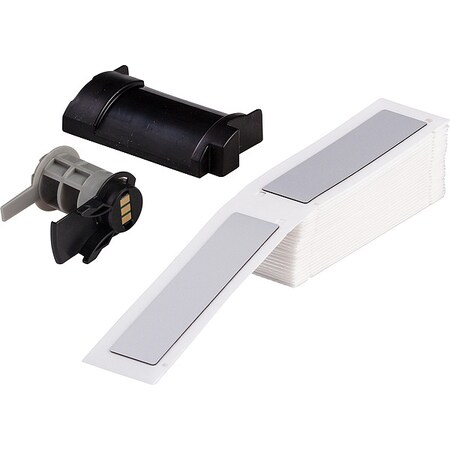 Pre-Cut Label Stock Roll, Silver, Gloss MPN:M6-174-593-SL