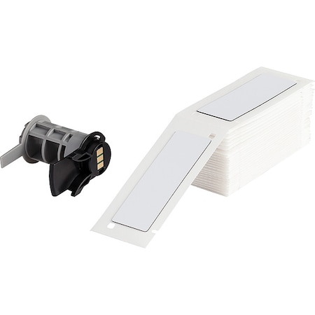 Pre-Cut Label Stock Roll, White, Gloss MPN:M6-176-593