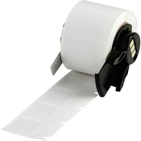 Wraparound Label, White, Vinyl, 3/4 in W MPN:M6-18-427
