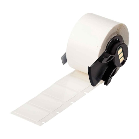 Wraparound Label, White, Vinyl, 3/4 in W MPN:M6-18-498