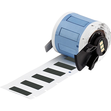 Sleeve Label, Black, Polyolefin, 1 in W MPN:M6-187-1-342-BK