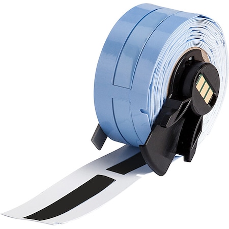 Sleeve Label, Black, Polyolefin, 2 in W MPN:M6-187-2-342-BK-R