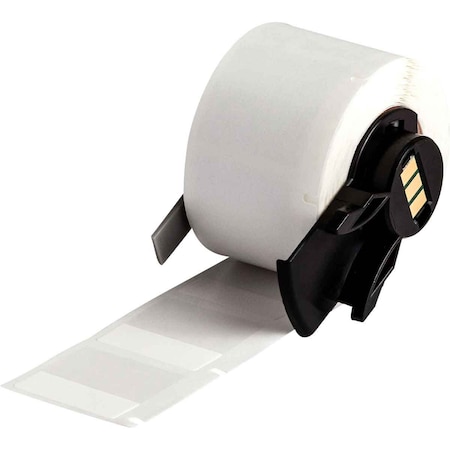 Wraparound Label, White, Vinyl, 1 in W MPN:M6-19-427