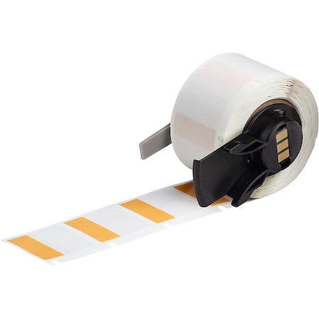 Wraparound Label, Orange, Vinyl, 1 in W MPN:M6-19-427-OR