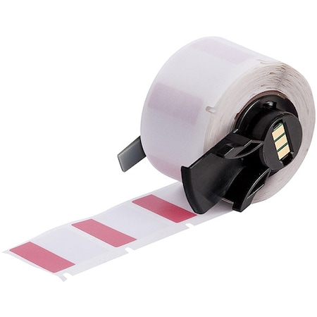Wraparound Label, Red, Vinyl, 1 in W MPN:M6-19-427-RD
