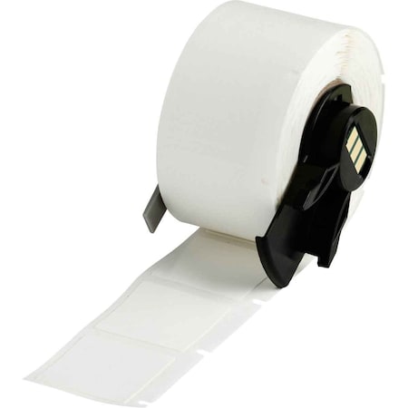 Wraparound Label, White, Vinyl, 1 in W MPN:M6-19-498