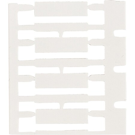 Wraparound Label, White, Vinyl, 1 in W MPN:M6-203-427-RO