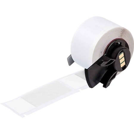 Wraparound Label, White, Vinyl, 1 in W MPN:M6-21-417