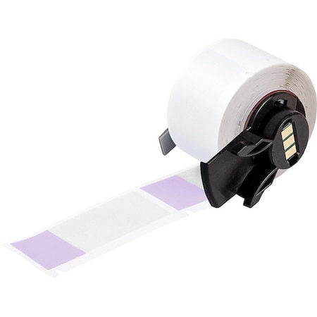 Wraparound Label, Purple, Vinyl, 1 in W MPN:M6-21-427-PL