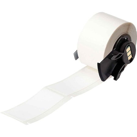 Wraparound Label, White, Vinyl, 1 in W MPN:M6-21-498