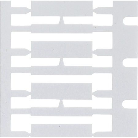 Wraparound Label, White, Vinyl, 1 in W MPN:M6-211-427-RO