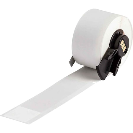 Wraparound Label, White, Vinyl, 1 in W MPN:M6-23-417