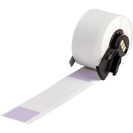 Wraparound Label, Purple, Vinyl, 1 in W MPN:M6-23-427-PL