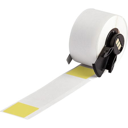 Wraparound Label, Yellow, Vinyl, 1 in W MPN:M6-23-427-YL