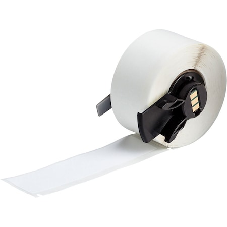 Wraparound Label, White, Vinyl, 1 in W MPN:M6-23-498