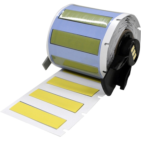 Sleeve, Yellow, Labels/Roll: 100 MPN:M6-250-175-344-YL