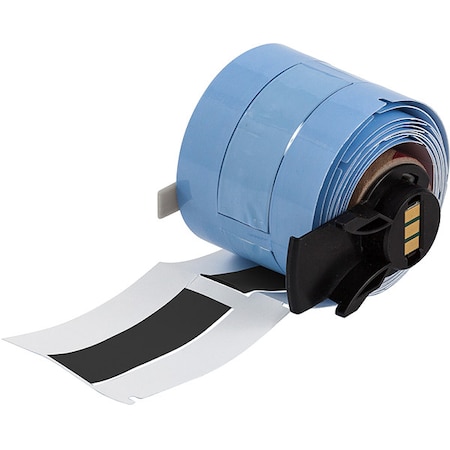 Sleeve Label, Black, Polyolefin, 2 in W MPN:M6-250-2-342-BK-R
