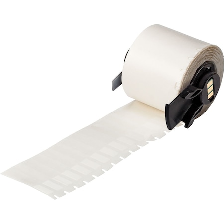 Wraparound Label, White, Vinyl, 1/4 in W MPN:M6-28-427
