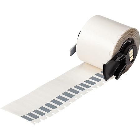 Wraparound Label, Gray, Vinyl, 1/4 in W MPN:M6-28-427-GY